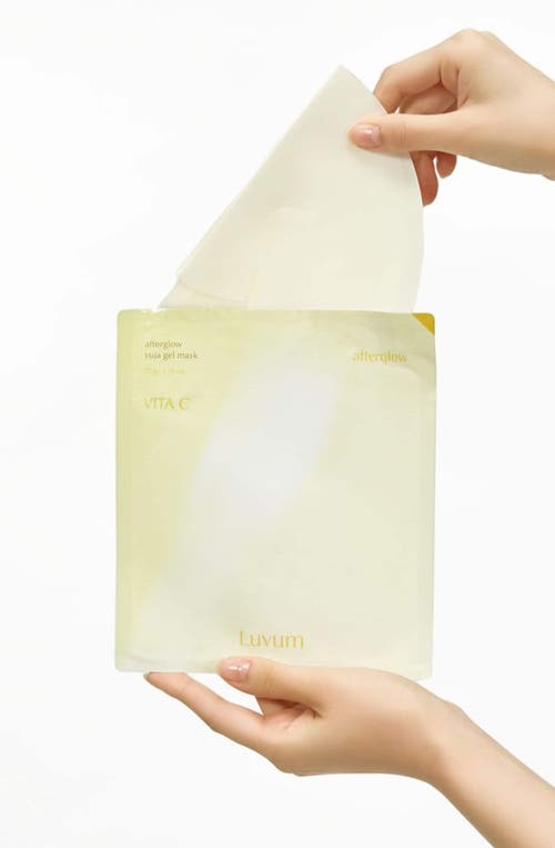 Luvum Afterglow Yuja Gel Mask