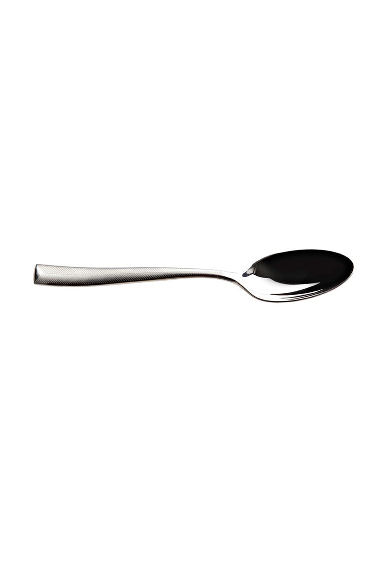 Table Spoons ZIG ZAG Set of 6  Steel L 7", Main, color, Silver