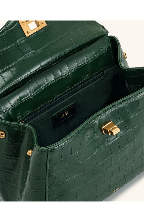 Jw Pei Lucia Faux Leather Top Handle Bag In Green