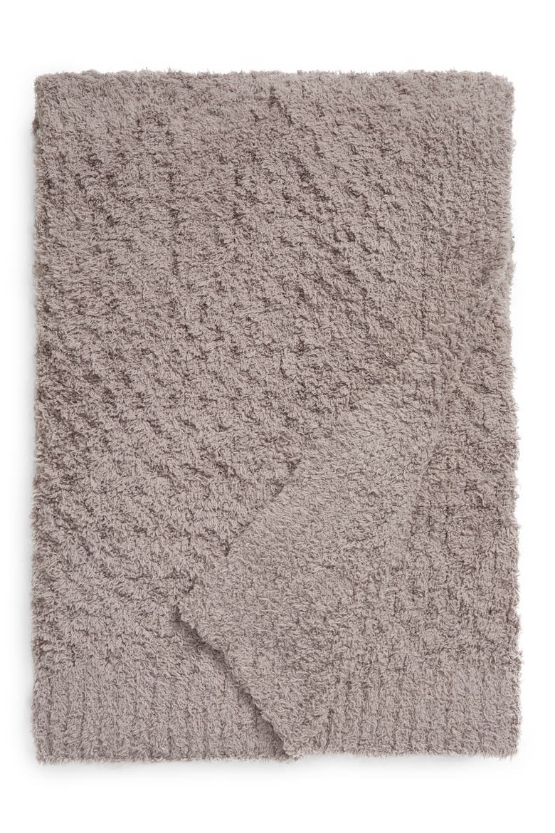 CozyChic™ Honeycomb Throw Blanket, Main, color, PEWTER