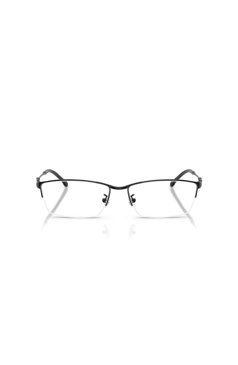 DIESEL<sup>®</sup> 58mm Rectangle optical glasses, Alternate, color, Black