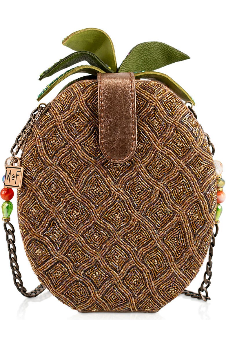 Mary Frances Accessories Tiki Couture Crossbody Handbag, Alternate, color, Multi