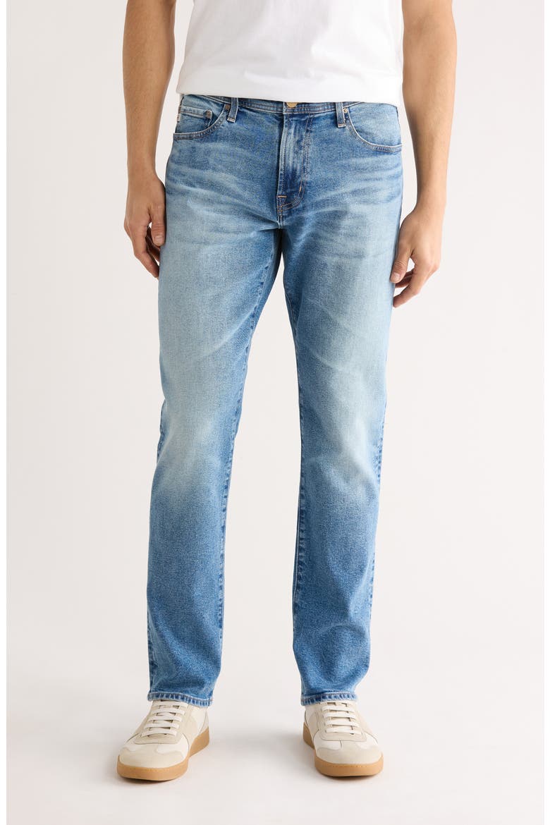Everett Slim Straight Leg Jeans, Main, color, HOXLEY