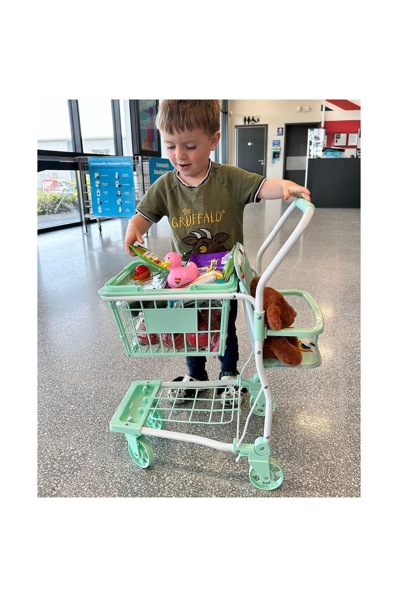 Rupert Shopping Trolley Toy, Alternate, color, Green