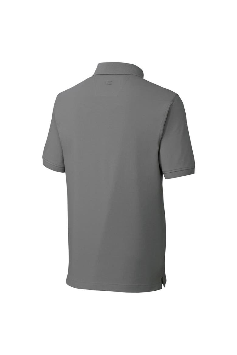 Men's Cutter & Buck  Gray Montana State Bobcats Advantage Tri-Blend DryTec Pique Polo, Alternate, color, Gray