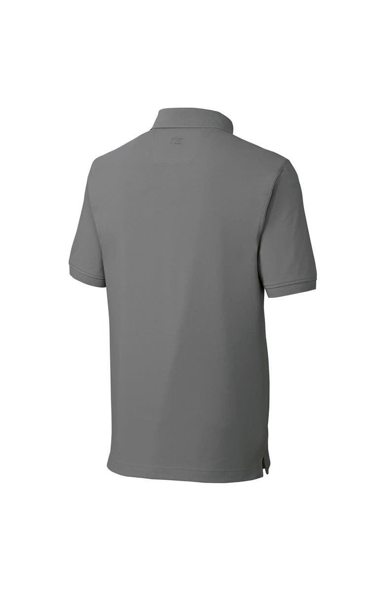 Cutter & Buck Men's Cutter & Buck  Gray Montana State Bobcats Advantage Tri-Blend DryTec Pique Polo, Alternate, color, 