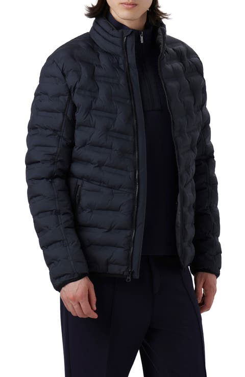 Quilted Bomber Jacket