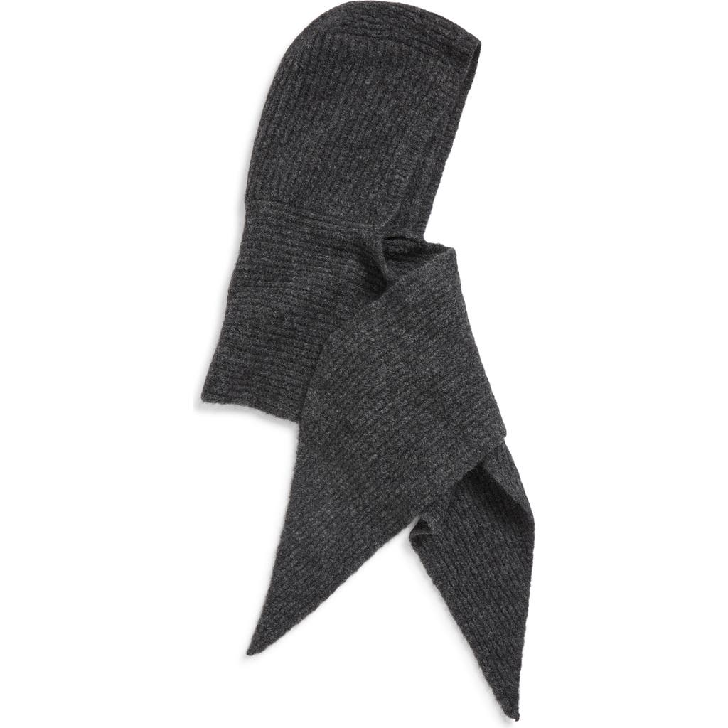 Paloma Wool Coucou Hooded Scarf In Black