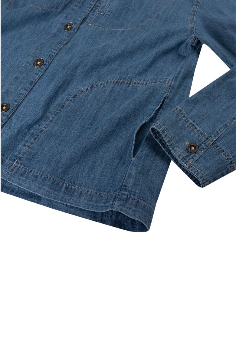 Backcountry Lightweight Denim Workshirt - Women's, Alternate, color, Medium Indigo Wash
