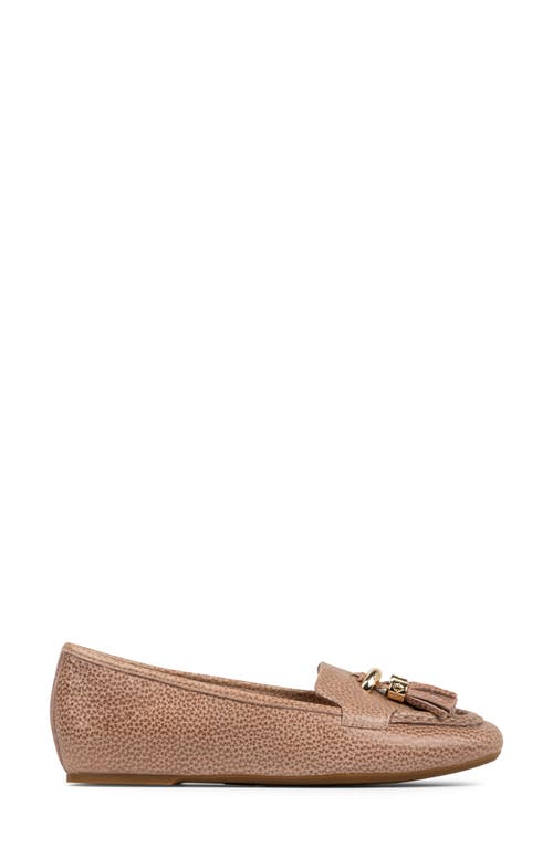 Donald Pliner Tassel Loafer In Neutral