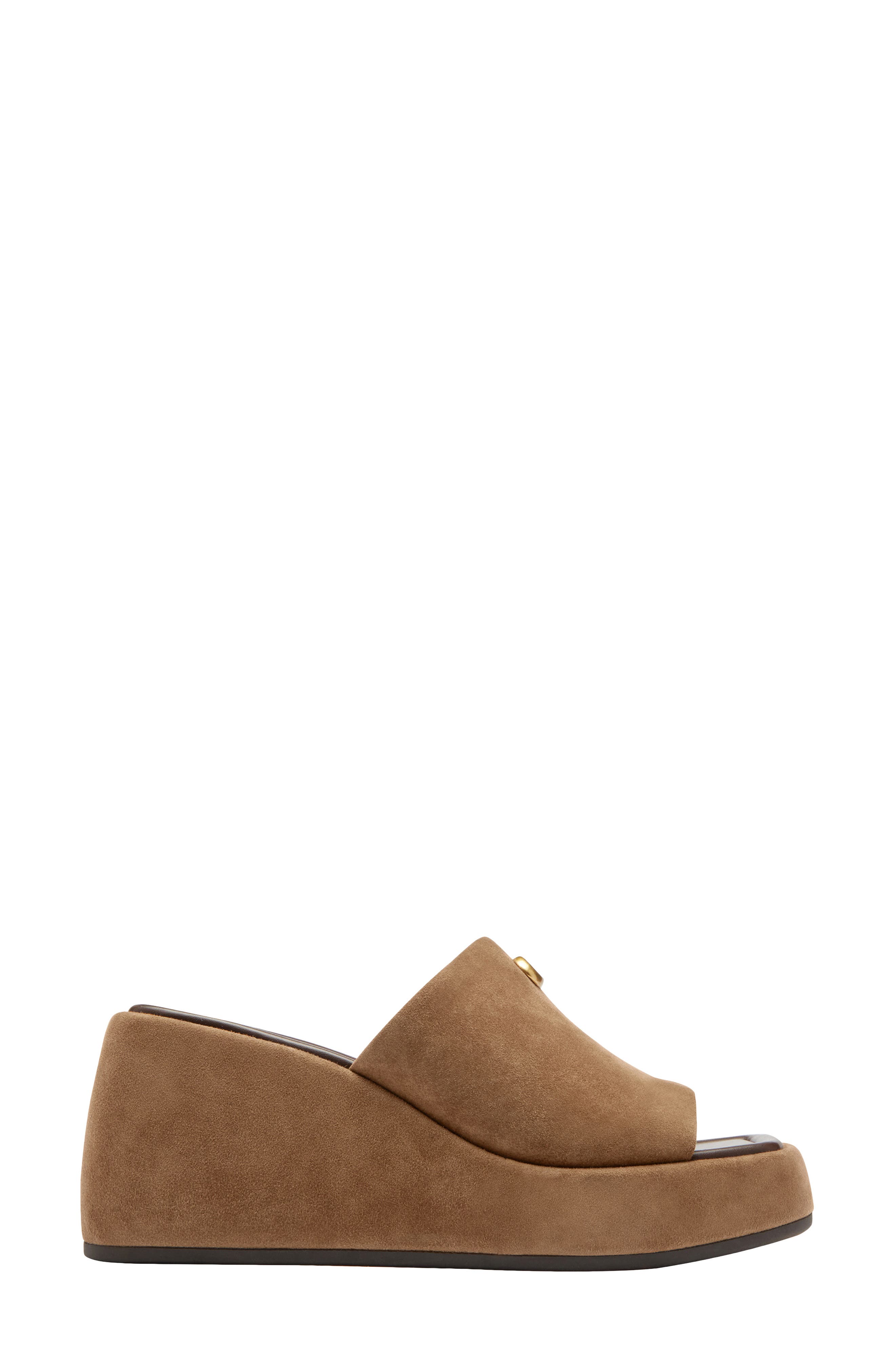 COACH Marie Platform Wedge Sandal, Alternate, color, Coconut