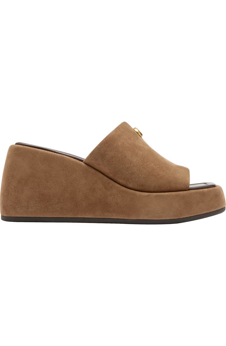 COACH Marie Platform Wedge Sandal, Alternate, color, Coconut