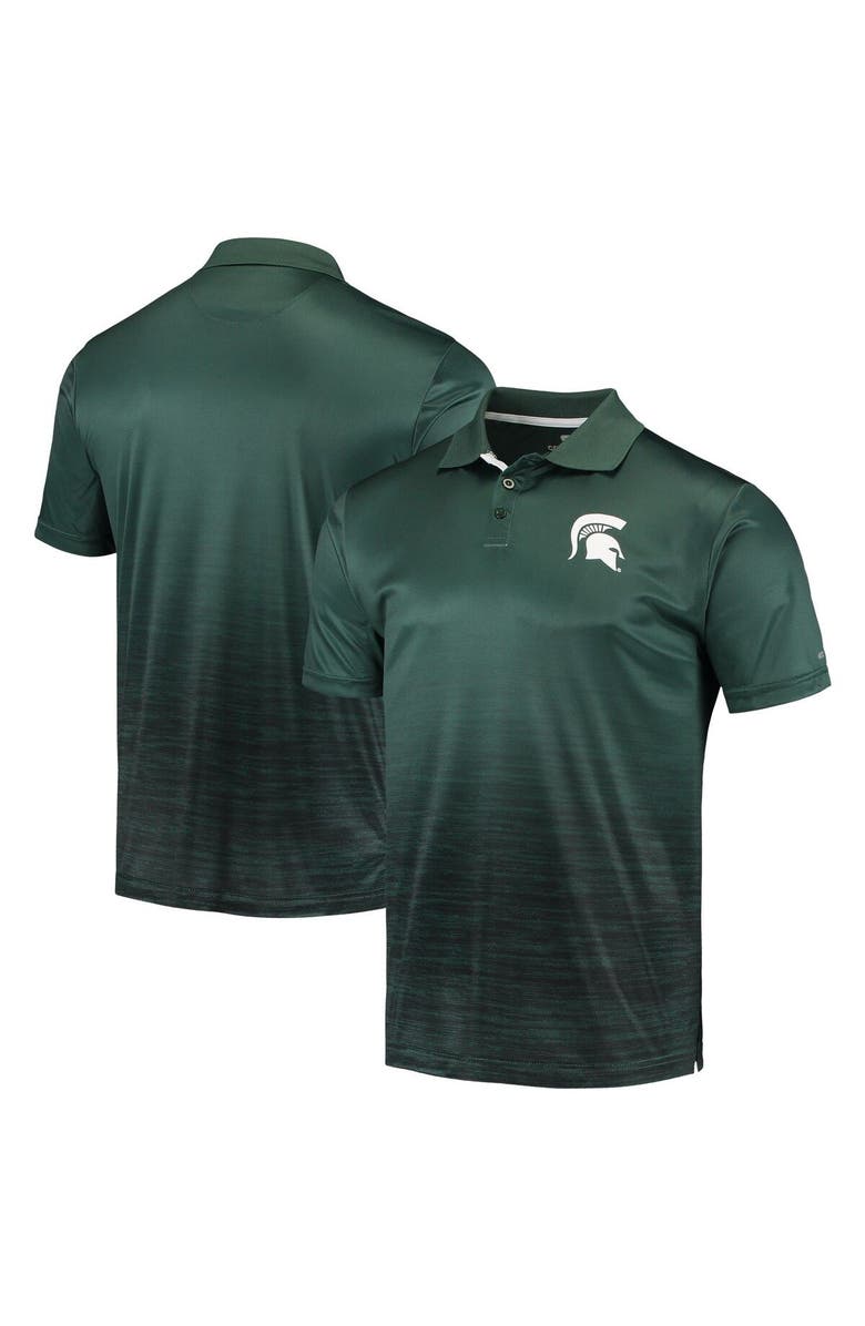 COLOSSEUM Men's Colosseum Green Michigan State Spartans Marshall Polo, Main, color, Green