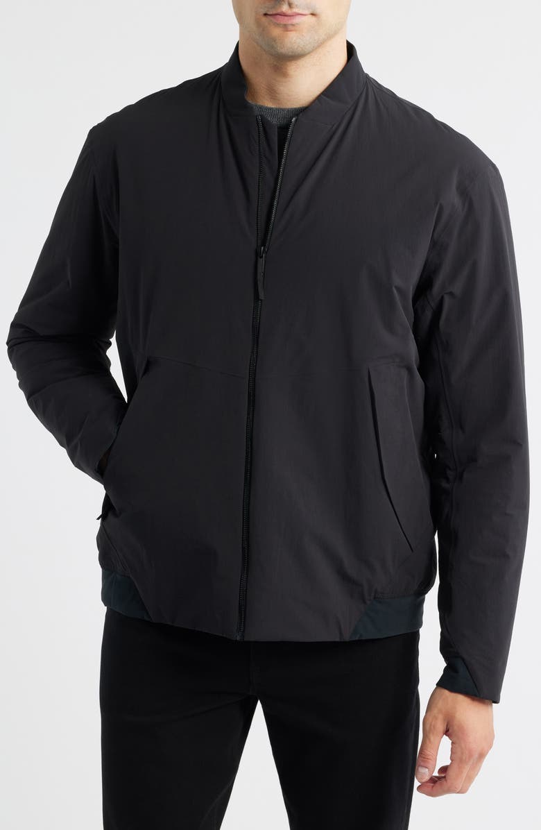 Arc'teryx Diode Water Repellent Insulated Bomber Jacket, Alternate, color, Black