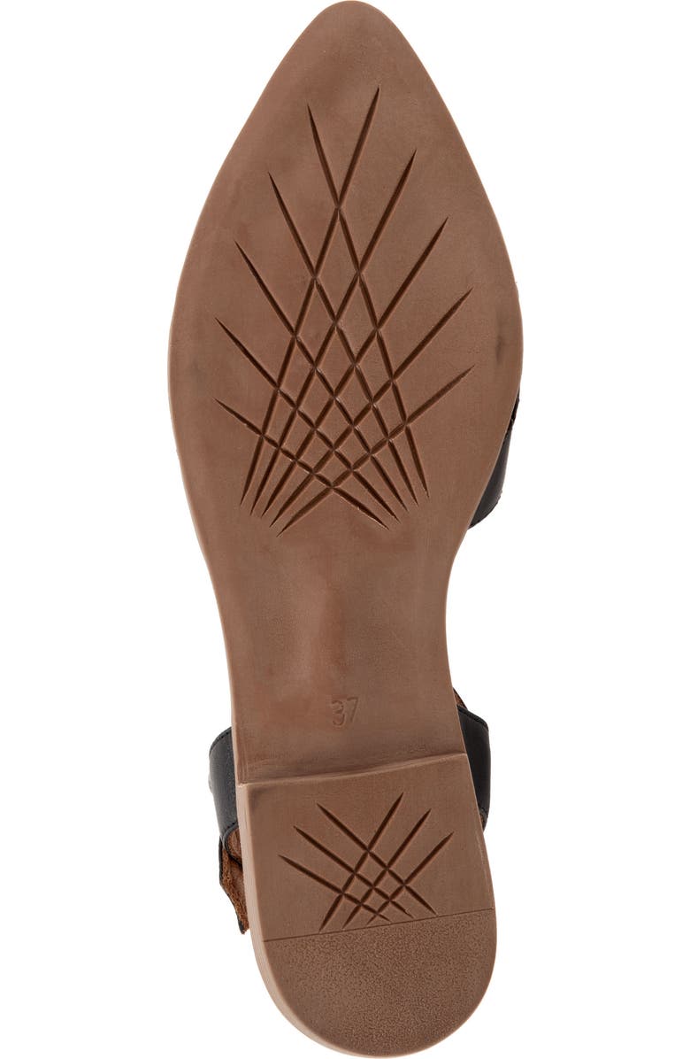 Bueno Bliss Slingback d'Orsay Flat Sandal, Alternate, color,