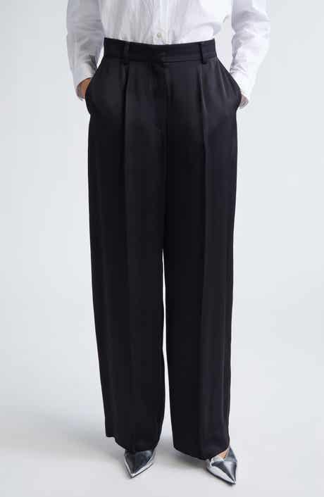 Pleated Fluid Pants