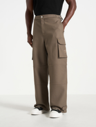 Manière De Voir Mathis Twill Signature Wide Leg Cargo Trousers