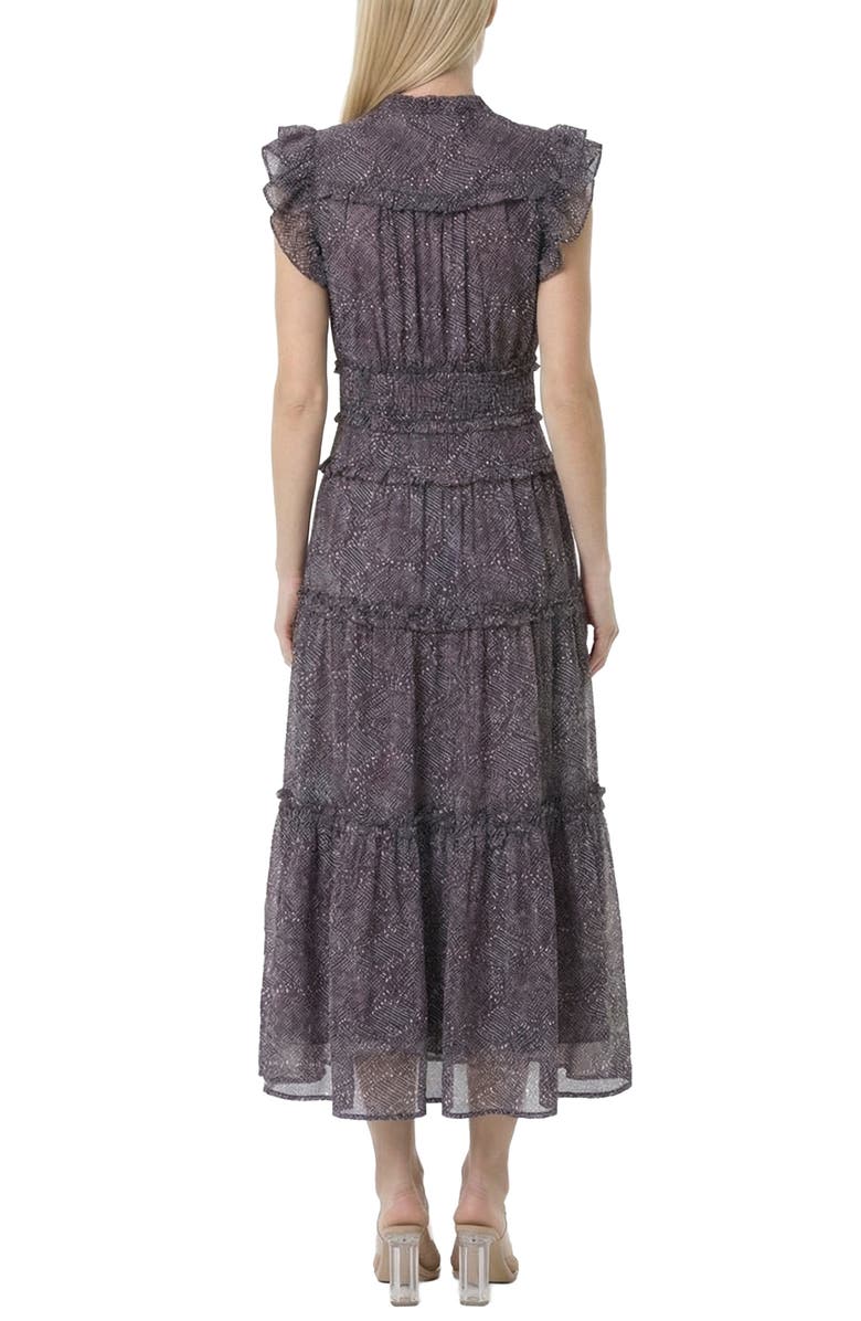 AREA STARS Kamala Dress, Alternate, color, Navy Multi