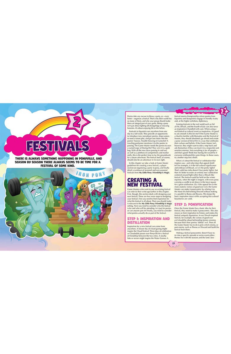 Renegade Game Studios My Little Pony RPG, Story of The Seasons, Expansion Hardcover Book, Alternate, color, Multicolored