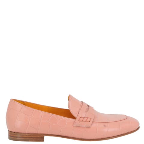Flat Moc Croc Loafer