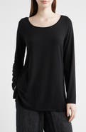 Eileen Fisher Ballet Neck Long Sleeve Tunic