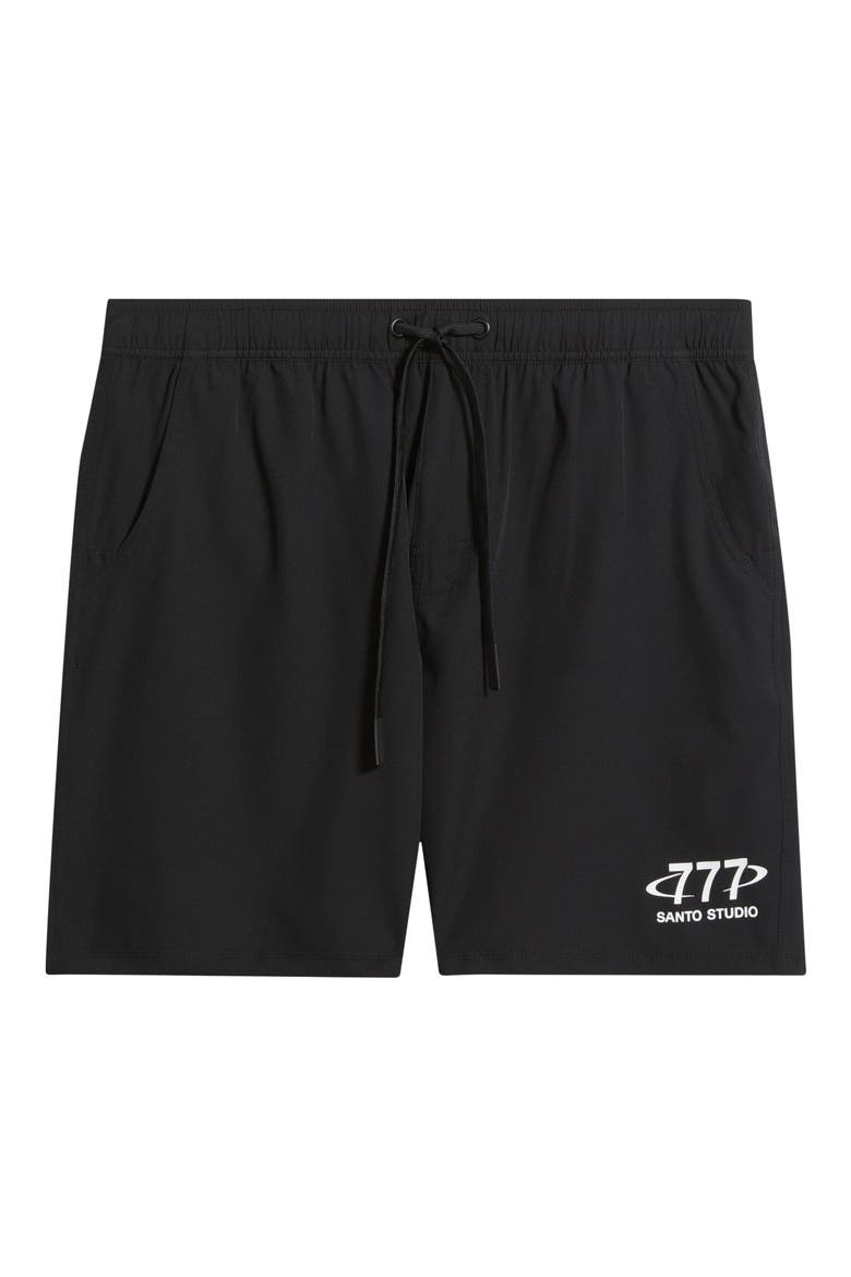 Khalil Rountree Edition - Tempo Bold Tech Shorts, Alternate, color, BLACK