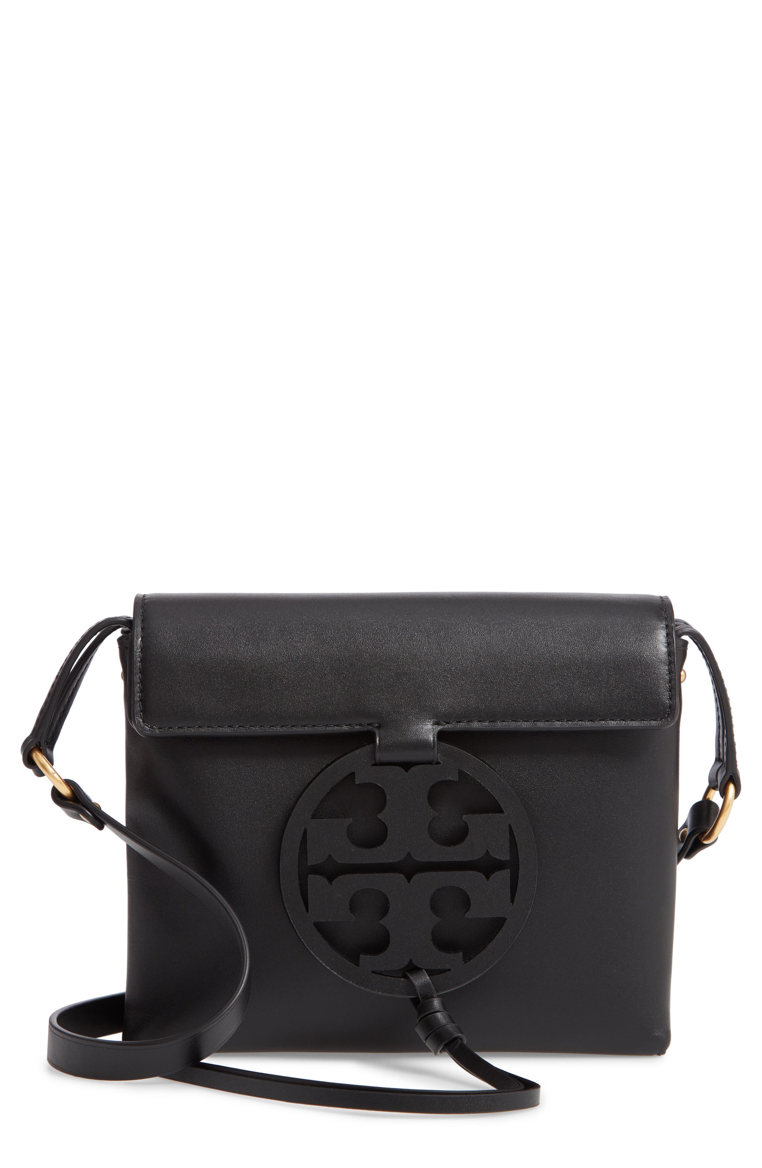 Tory Burch Miller Leather Crossbody Bag, Main, color, 