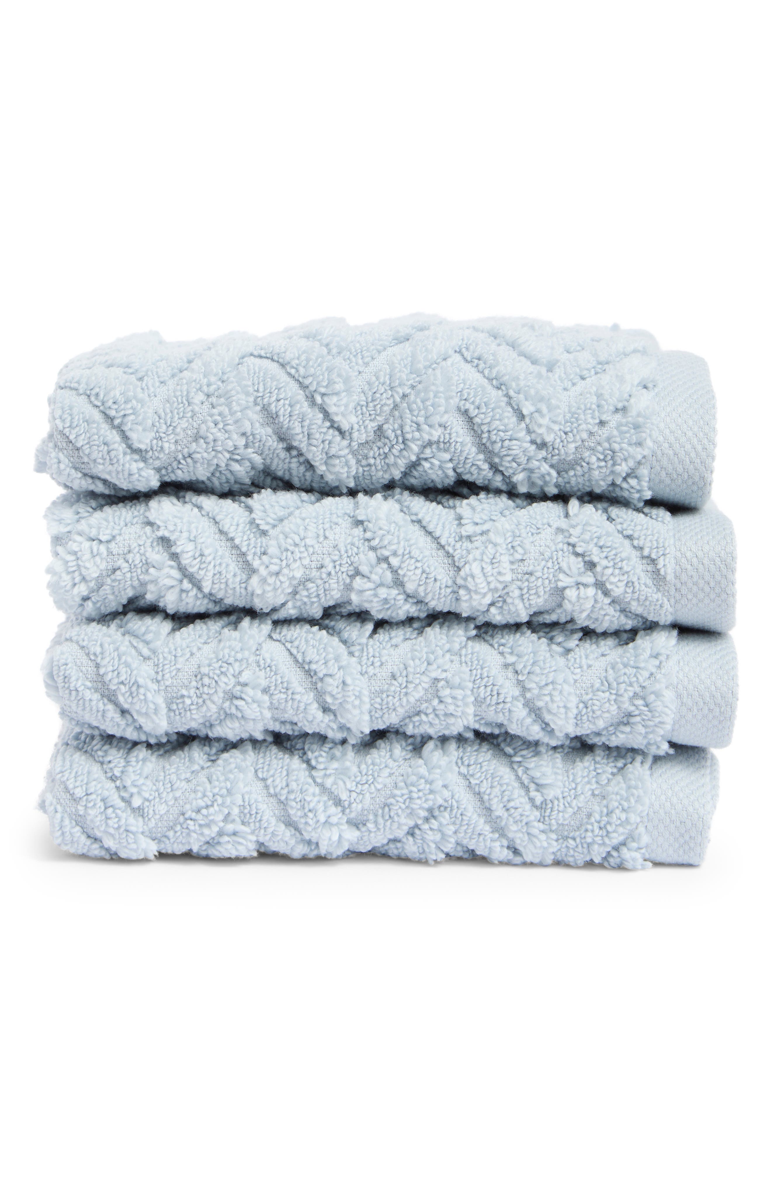 Matouk Seville 4-Piece Cotton Washcloths
