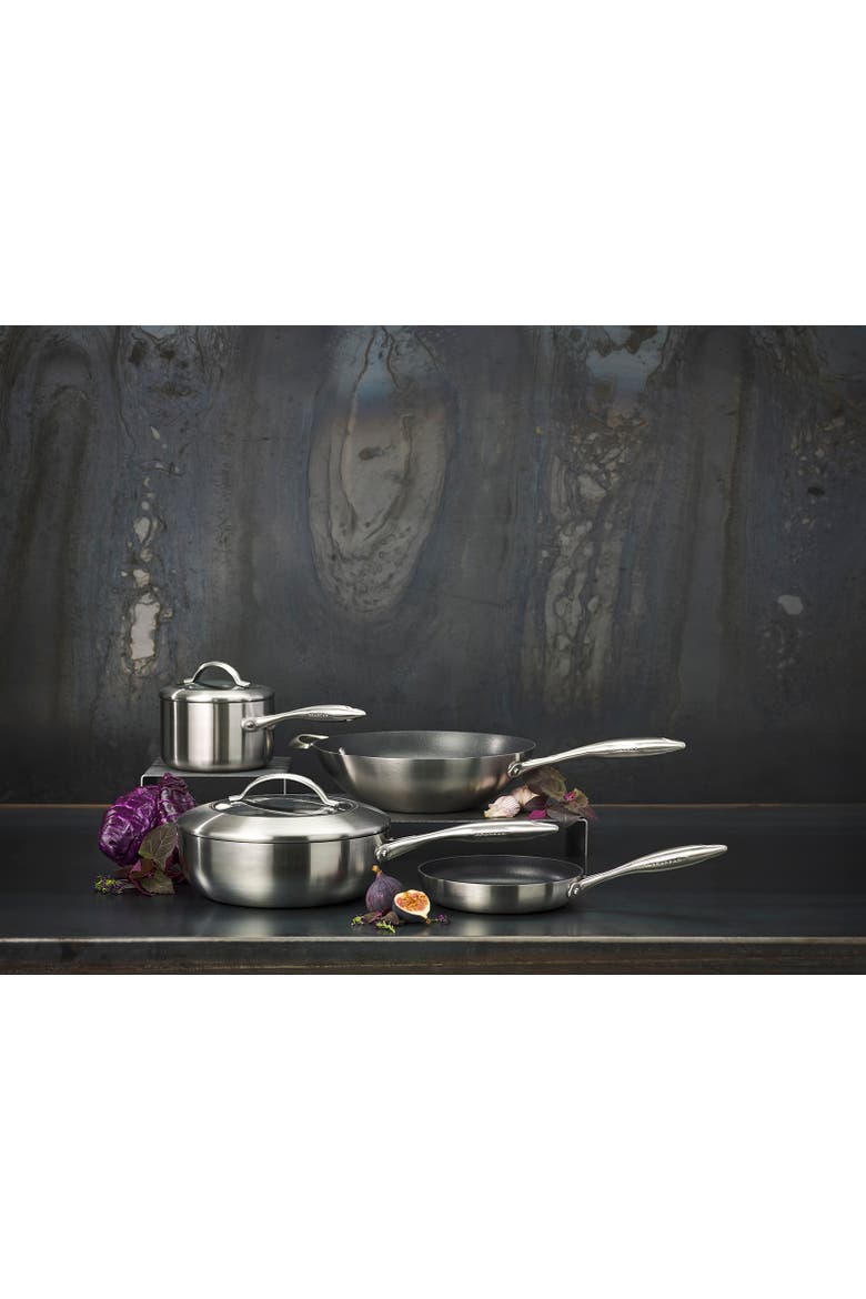 CTX 10-Piece Deluxe Cookware Set, Stainless Steel, Alternate, color, Silver