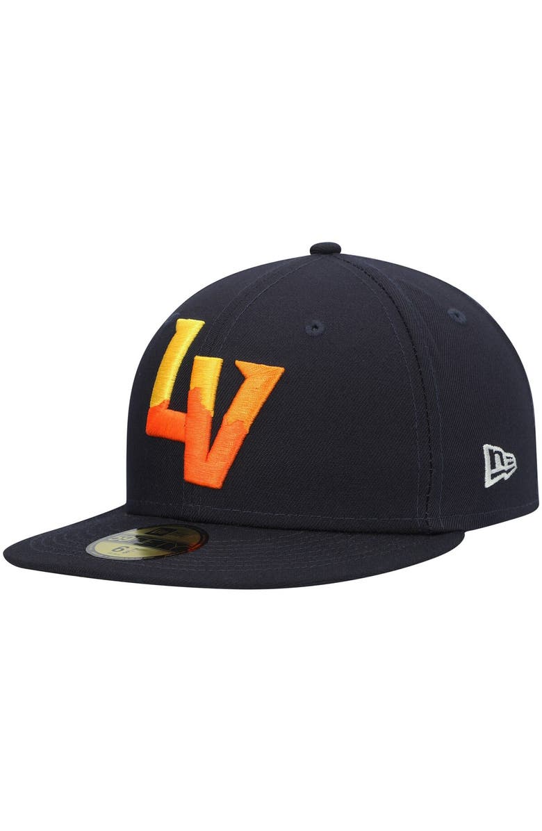 New Era Men's New Era Navy Las Vegas Aviators Authentic Collection Team Alternate 59FIFTY Fitted Hat, Alternate, color, Navy