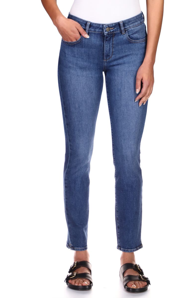 DL1961 Angel Instasculpt Mid Rise Cigarette Jeans, Main, color,