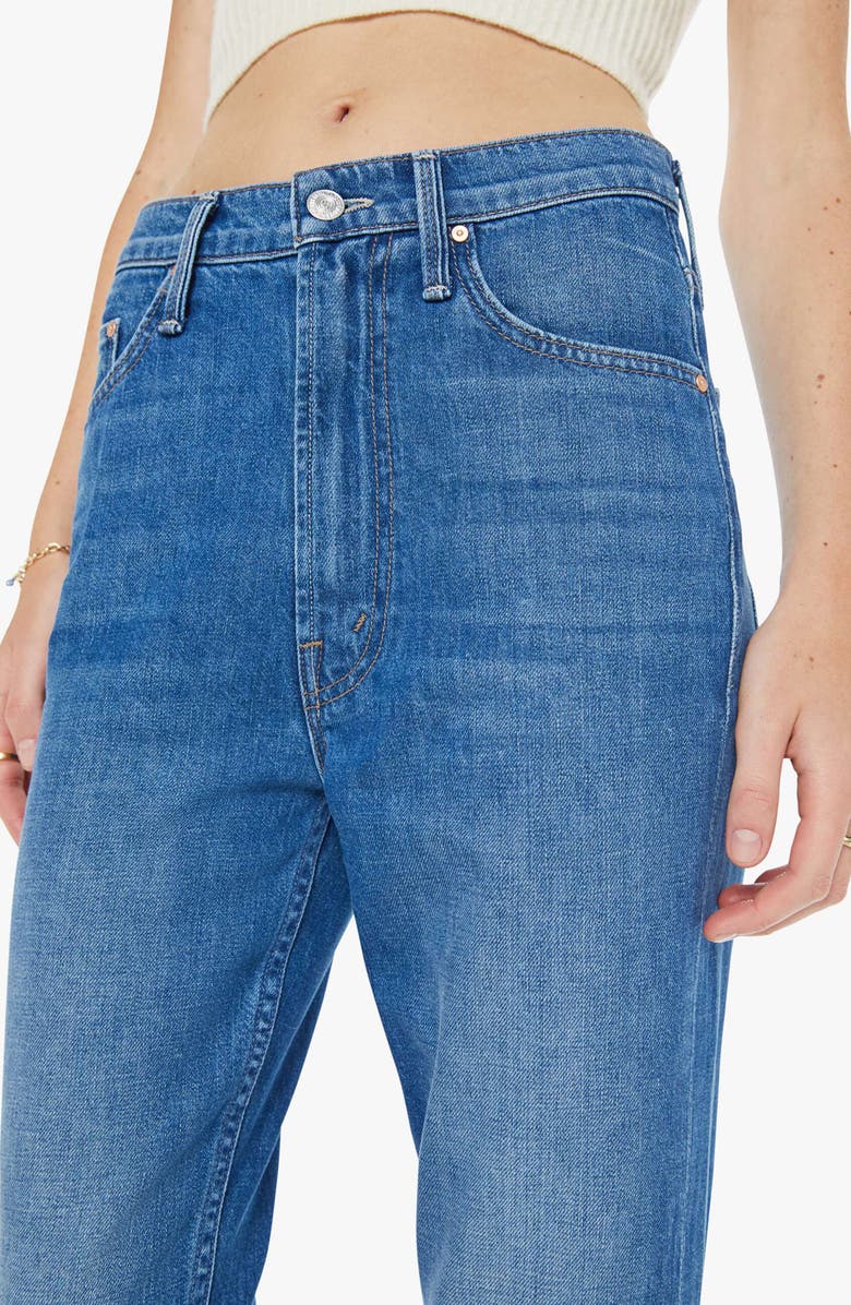 MOTHER The Scooter Ankle Bootcut Jeans, Alternate, color, Big Tipper