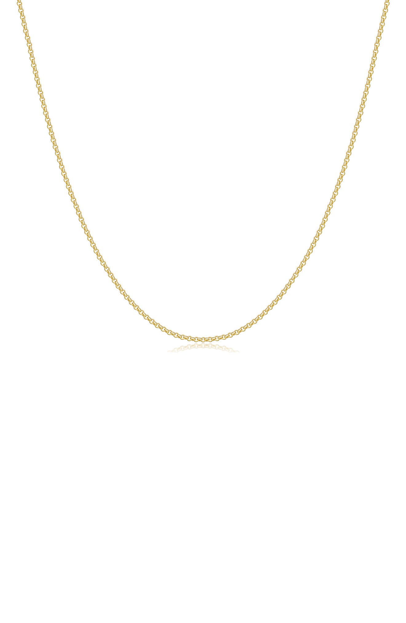 Classic Sterling Silver Chain Necklace