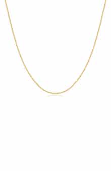 Classic Sterling Silver Chain Necklace