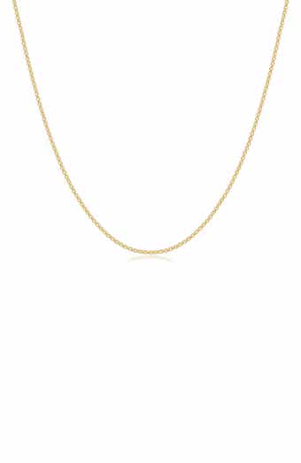 Classic Sterling Silver Chain Necklace