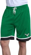 STARTER Men's Starter Kelly Green Philadelphia Eagles Throwback Power Play Mesh Shorts