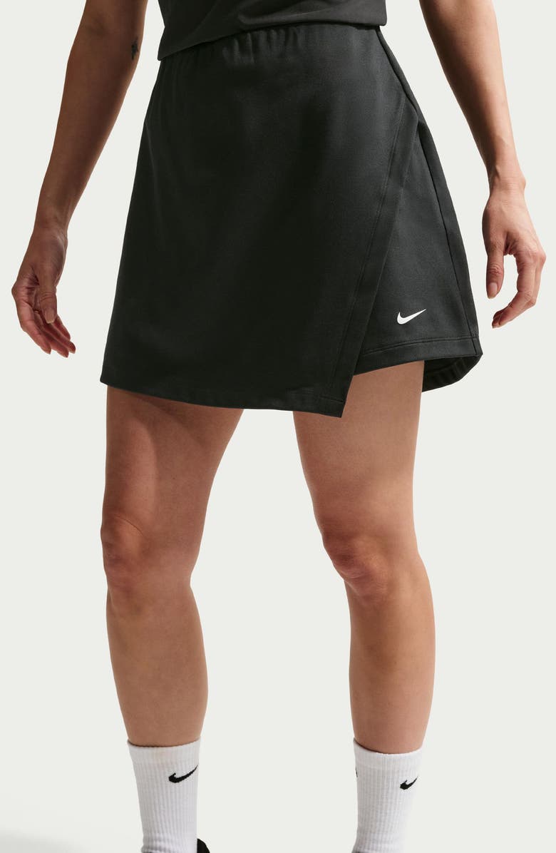 Nike Dri-FIT Golf Skirt, Alternate, color, 010 Black/Sail