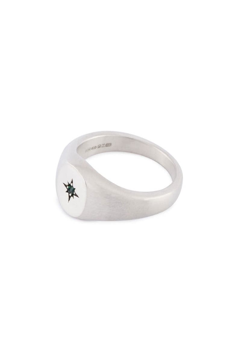 Envy Signet Ring, Alternate, color, SILVER
