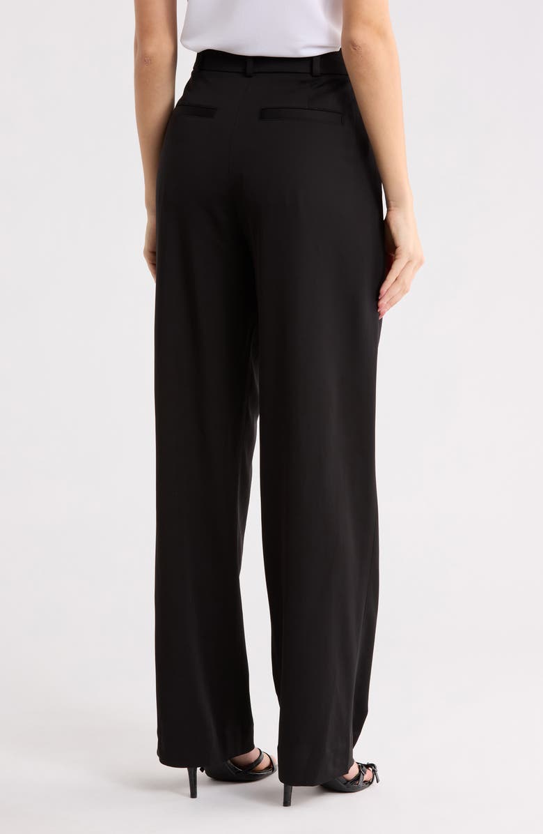 A.L.C. Flynn Straight Leg Pants, Alternate, color, Black