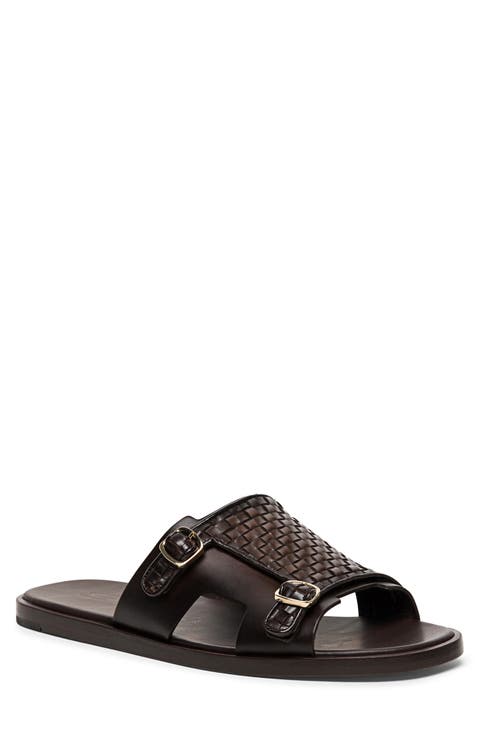 【関税&送料込】Santoni Laminated Nappa Mule Sandals Women's Santoni Mules & Slides | Nordstrom