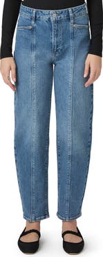 PAIGE Alexis High Waist Ankle Barrel Leg Jeans