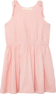 Mabel + Honey Pinky Linky Sleeveless with Knot Detail Dress