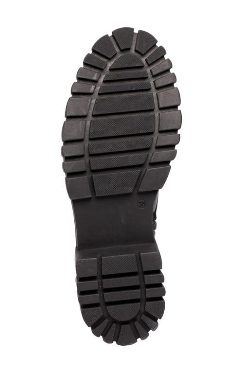 Clarks Page Lace Leather Boot In Black