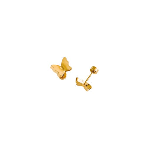 Pip Pop Enamel Butterfly Stud Earrings