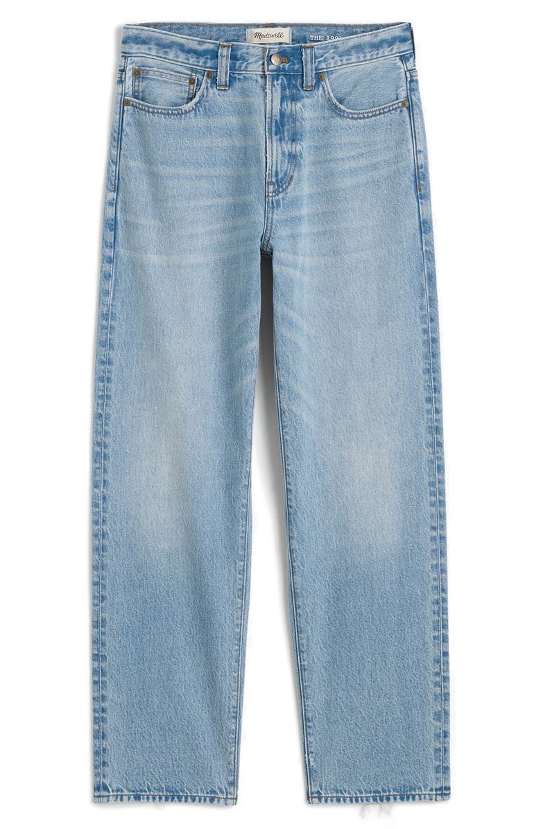 Madewell 1991 Loose Straight Leg Jeans, Alternate, color, Newkirk Wash