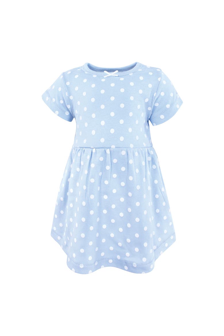 Stylish Baby Dress 2Pc, Alternate, color, Blue Butterflies