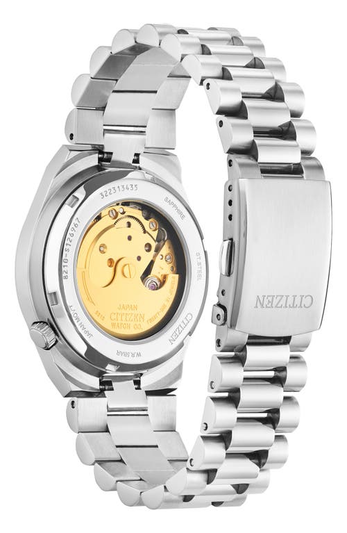 Citizen Tsuyosa Mens Automatic Silver Tone Stainless Steel Bracelet Watch Nj0150-56x