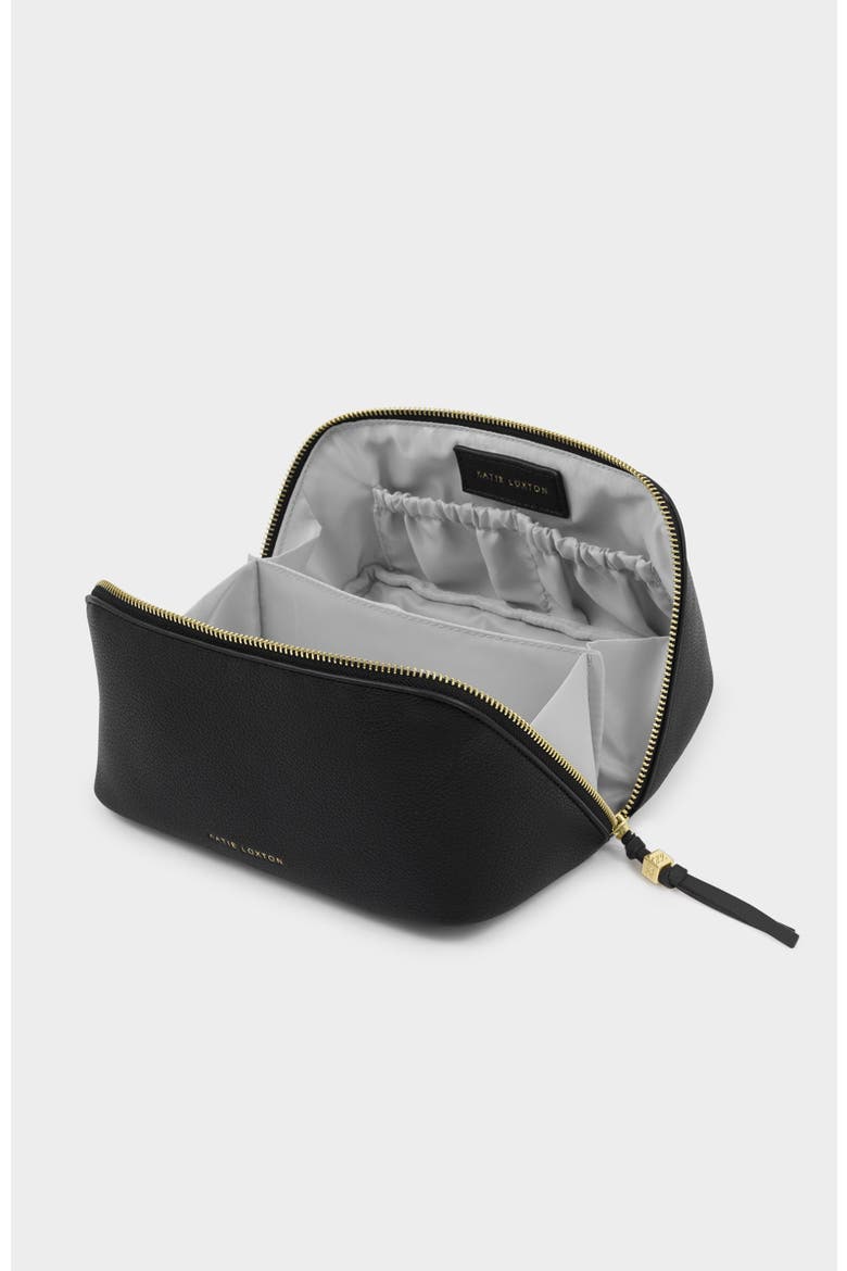 Soho Medium Make Up / Wash Bag, Alternate, color, Black