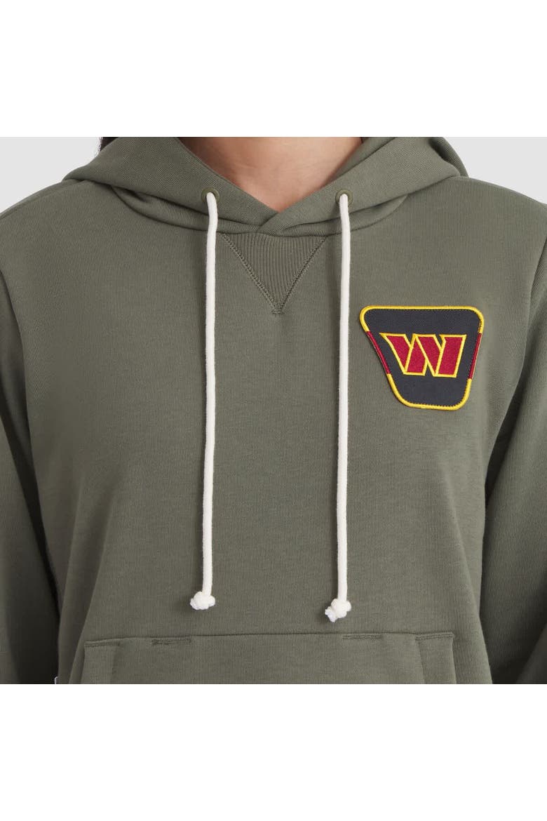 Women's Nike Olive Washington Commanders 2025 Salute to Service Sideline Standard Issue Dri-FIT Hoodie, Alternate, color, Olive