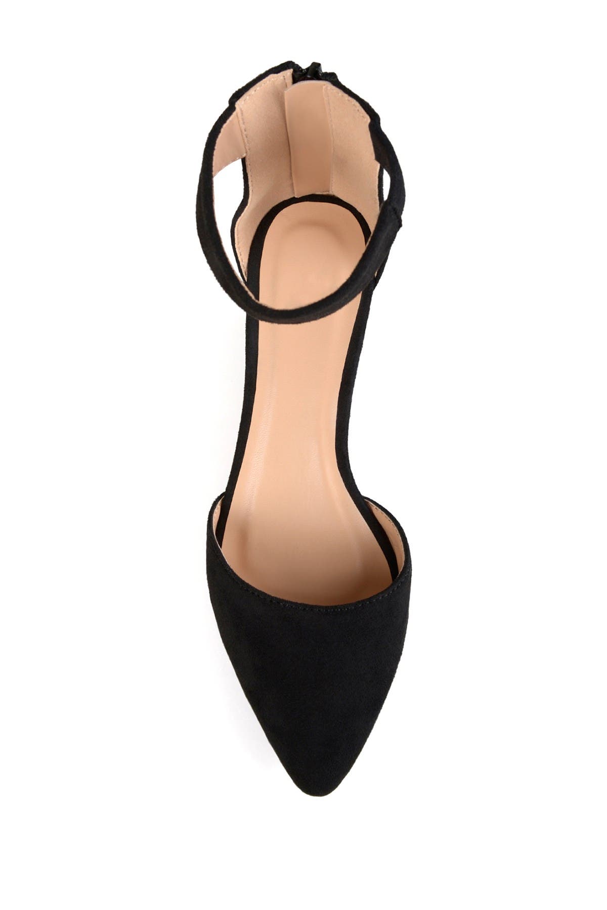 JOURNEE Kova Ankle Strap Wedge Pump, Alternate, color, 